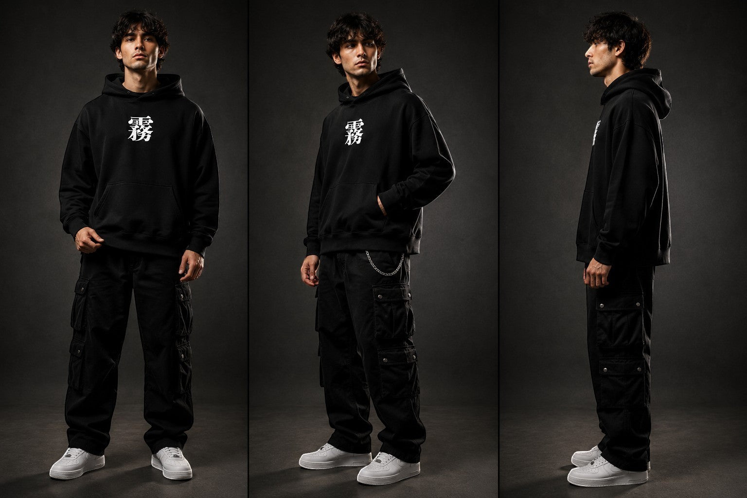 Silent Blade Hoodie • Boxy Fleece • Heavyweight