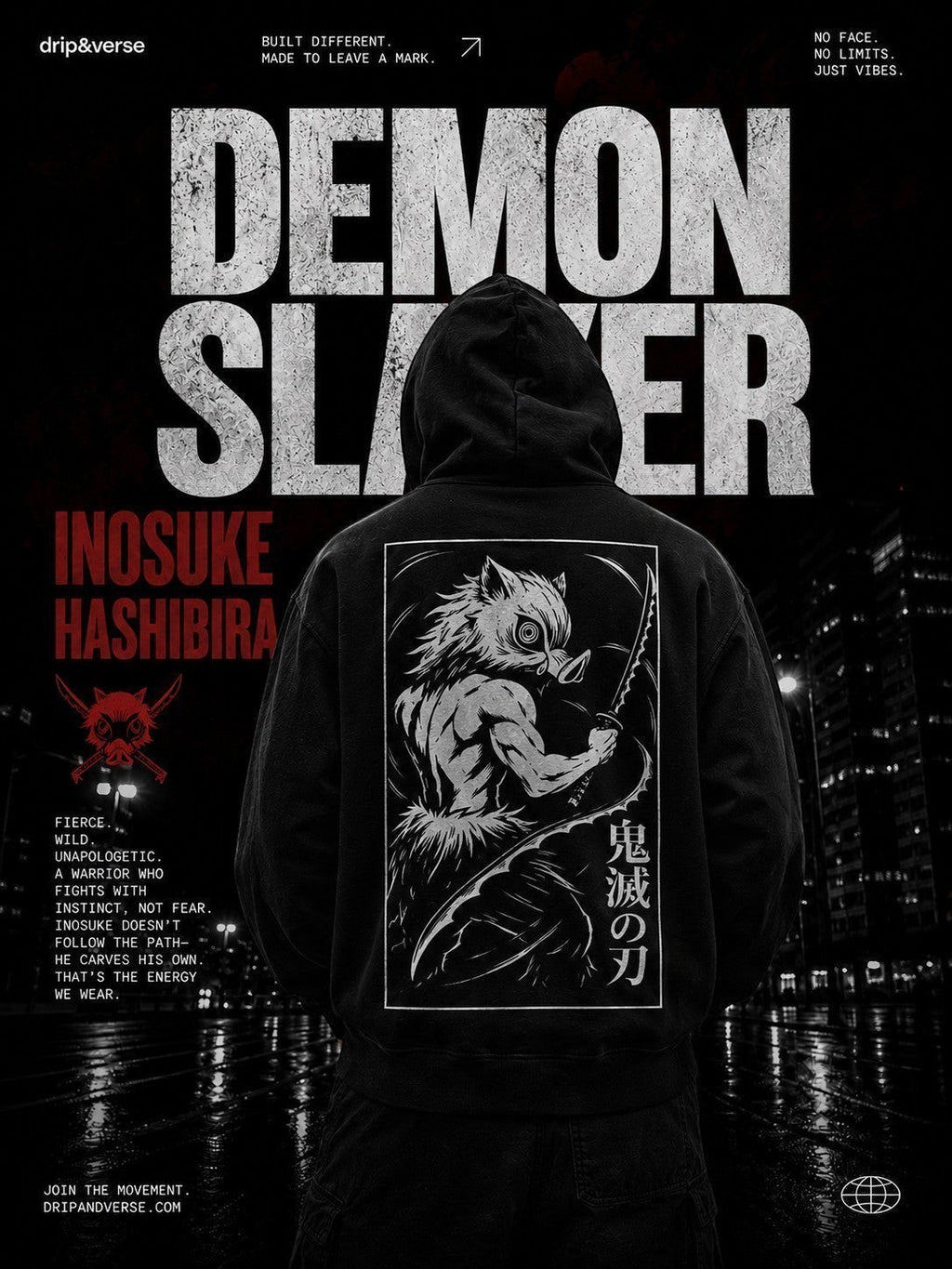 Beast Blade Hoodie • Boxy Fleece • Dark Edition