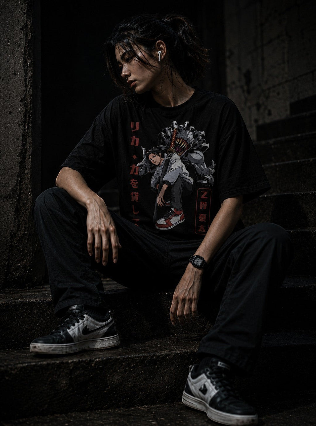 Spirit Call Tee • Drop Shoulder Oversized Shirt