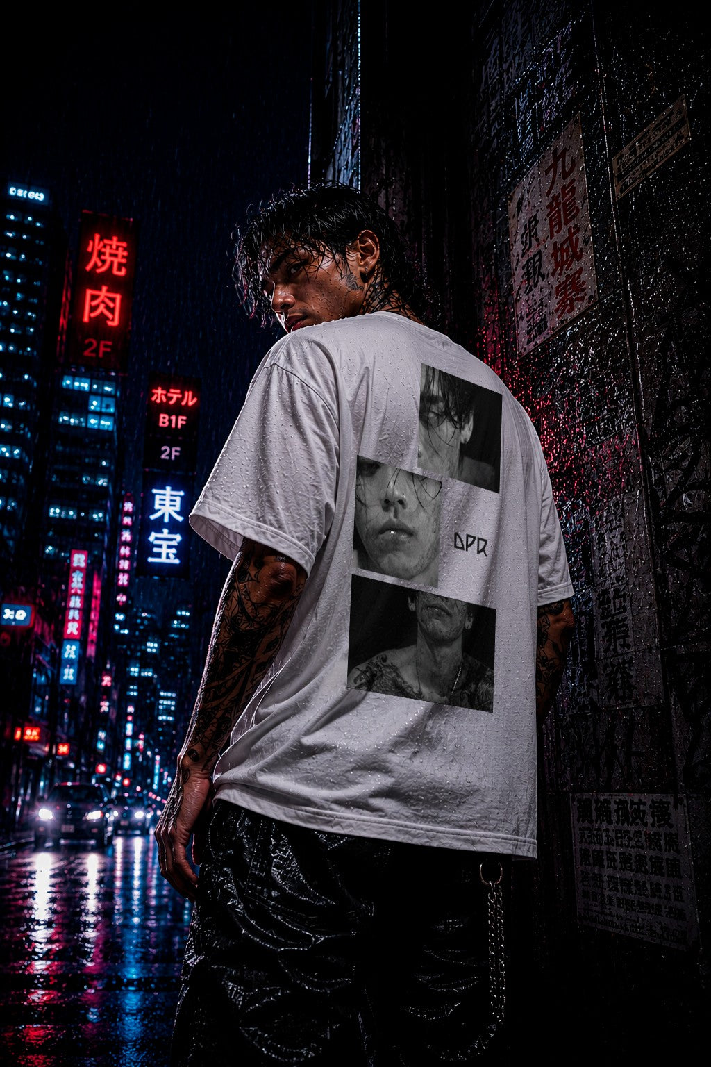 K-Pop Style Fragment Tee • Oversized Shirt • Streetwear Korean Shirt