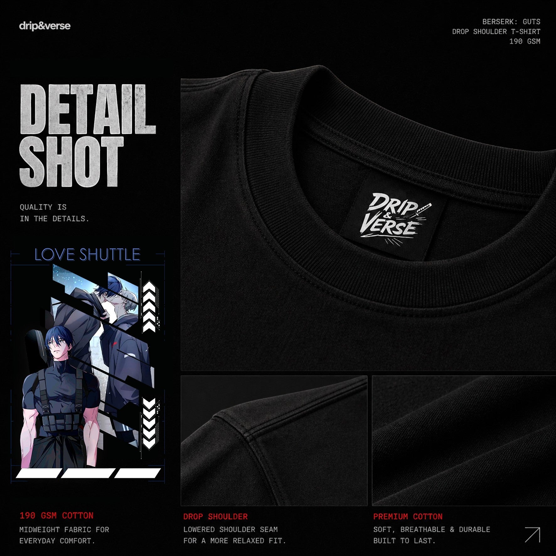 Orbit Tee • Oversized Shirt • Webtoon Art