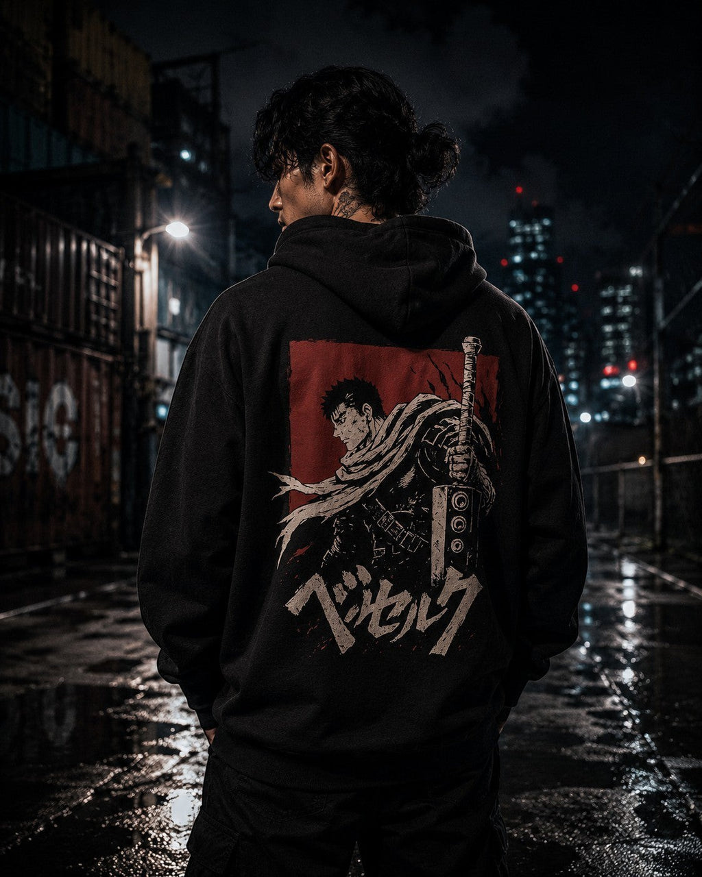 Phantom Hoodie • Boxy Fleece Hoodie • Dark Edition