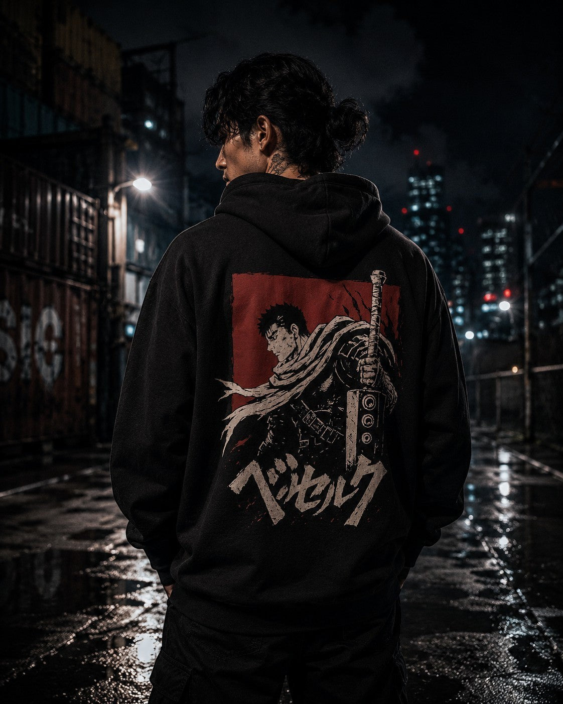 Phantom Hoodie • Boxy Fleece Hoodie • Dark Edition