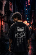Silent Blade Tee • Drop Shoulder Oversized Shirt