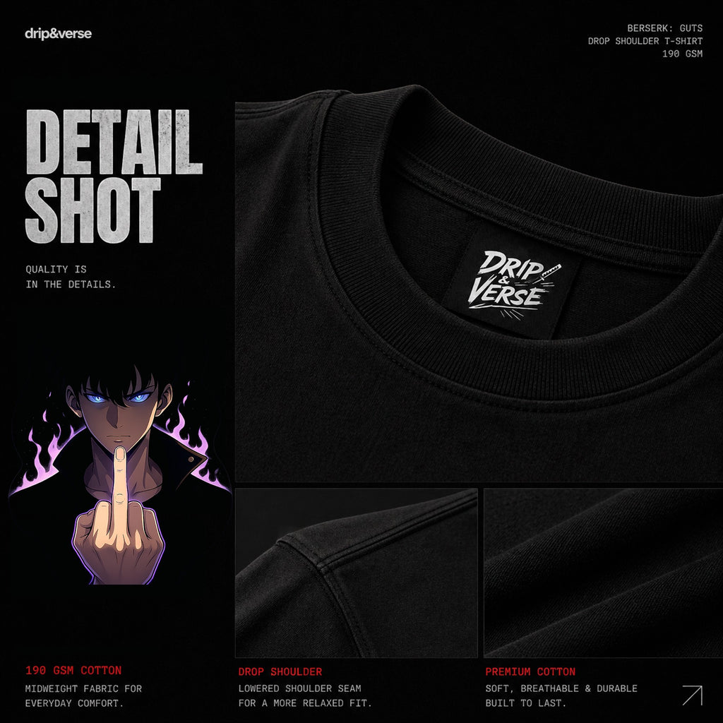 Solo Tee • Oversized Shirt • Original Anime Art