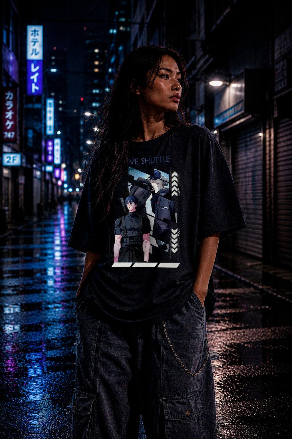 Orbit Tee • Oversized Shirt • Webtoon Art